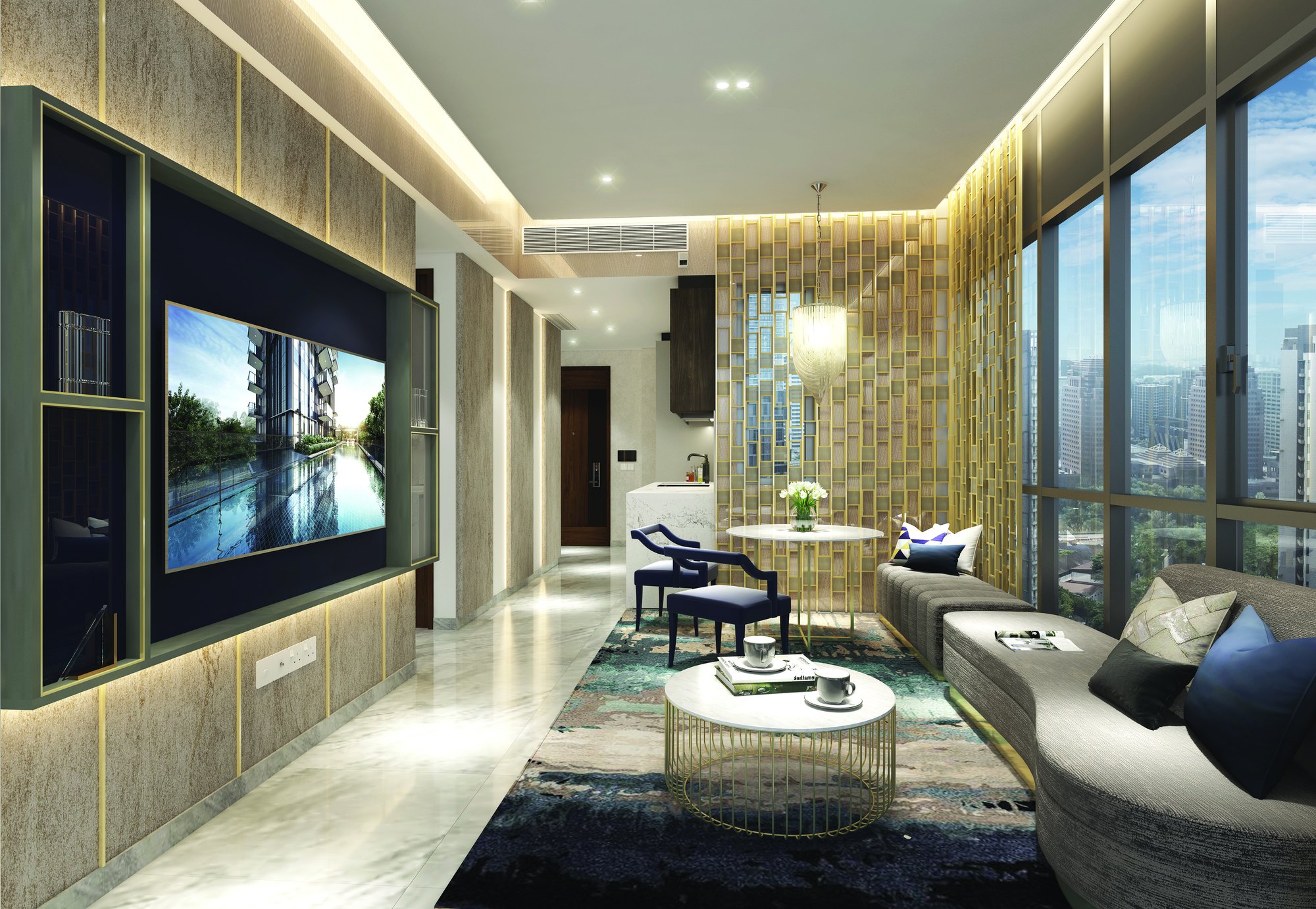 Living room interior